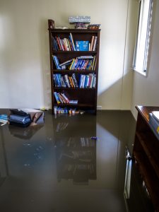 Flood in a Room - Water Damage Restoration Alpine