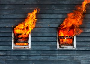 How to repair fire damage to exterior wall