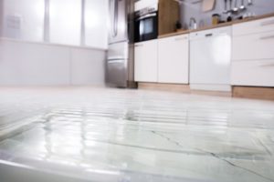 How do you stop water flooding in your house?